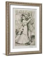 Dancing Couple, C.1880-Pierre-Auguste Renoir-Framed Giclee Print