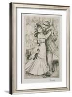 Dancing Couple, C.1880-Pierre-Auguste Renoir-Framed Giclee Print