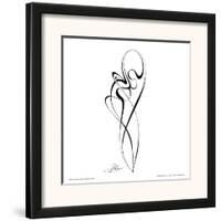 Dancing Couple III-Alijan Alijanpour-Framed Art Print