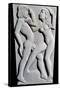 Dancing Couple-Eric Gill-Stretched Canvas