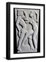 Dancing Couple-Eric Gill-Framed Photographic Print