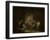 Dancing Couple-Adriaen Van Ostade-Framed Art Print