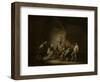 Dancing Couple-Adriaen Van Ostade-Framed Art Print