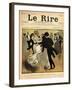 Dancing Couples, from the Front Cover of 'Le Rire', 17th December 1898-Jeanniot-Framed Giclee Print