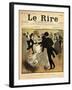 Dancing Couples, from the Front Cover of 'Le Rire', 17th December 1898-Jeanniot-Framed Giclee Print