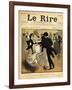 Dancing Couples, from the Front Cover of 'Le Rire', 17th December 1898-Jeanniot-Framed Giclee Print