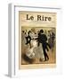 Dancing Couples, from the Front Cover of 'Le Rire', 17th December 1898-Jeanniot-Framed Giclee Print