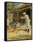 Dancing Crane, 1897-Alexander Vladimirovich Makovsky-Framed Stretched Canvas