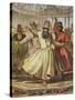 Dancing Dervishes, 1857-Amadeo Preziosi-Stretched Canvas