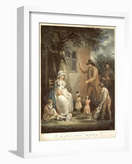 Dancing Dogs, C. 1800-George Morland-Framed Giclee Print