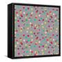 Dancing Dots-null-Framed Stretched Canvas