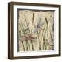 Dancing Dragonflies I-Jade Reynolds-Framed Art Print