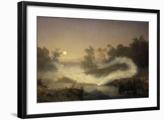 Dancing Elves, 1866-August Malmström-Framed Giclee Print