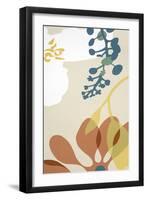 Dancing Flowers II-Mary Calkins-Framed Giclee Print