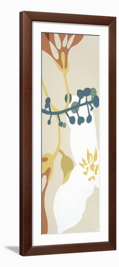 Dancing Flowers III-Mary Calkins-Framed Giclee Print