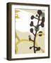 Dancing Flowers IV-Mary Calkins-Framed Giclee Print