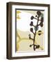 Dancing Flowers IV-Mary Calkins-Framed Giclee Print