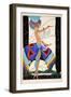 Dancing Girl, 1919-21 (Pochoir Print)-Umberto Brunelleschi-Framed Giclee Print