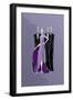 Dancing Girl and Men-FS Studio-Framed Giclee Print