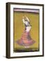 Dancing Girl, Early 19th Century (Gouache with Gold and Silver Paint on Paper)-null-Framed Giclee Print