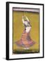 Dancing Girl, Early 19th Century (Gouache with Gold and Silver Paint on Paper)-null-Framed Giclee Print