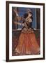 Dancing Girl with Castanets, Early 19th C-null-Framed Giclee Print