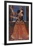 Dancing Girl with Castanets, Early 19th C-null-Framed Giclee Print