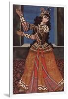 Dancing Girl with Castanets, Early 19th C-null-Framed Giclee Print