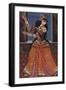 Dancing Girl with Castanets, Early 19th C-null-Framed Giclee Print