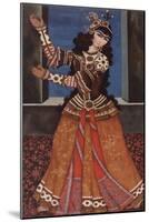 Dancing Girl with Castanets, Early 19th C-null-Mounted Giclee Print