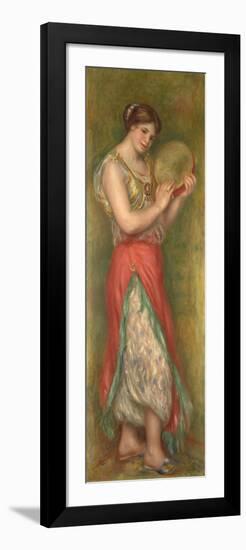 Dancing Girl with Tambourine, 1909-Pierre-Auguste Renoir-Framed Giclee Print