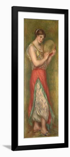 Dancing Girl with Tambourine, 1909-Pierre-Auguste Renoir-Framed Giclee Print