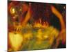 Dancing Girls in Traditional Costume, Cook Islands-Neil Farrin-Mounted Photographic Print