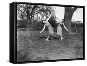 Dancing Girls-null-Framed Stretched Canvas