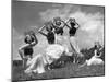 Dancing Girls-null-Mounted Photographic Print