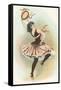 Dancing Gypsy Girl-null-Framed Stretched Canvas