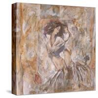 Dancing Gypsy Girls-Marta Gottfried-Stretched Canvas