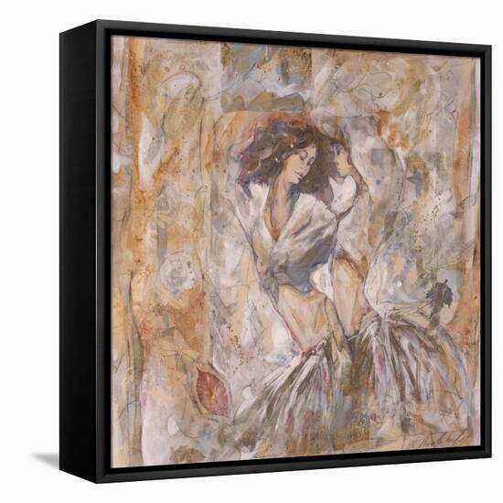 Dancing Gypsy Girls-Marta Gottfried-Framed Stretched Canvas