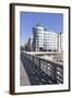 Dancing House (Ginger and Fred) by Frank Gehry, Prague, Bohemia, Czech Republic, Europe-Markus-Framed Photographic Print