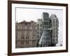 Dancing House, Prague, Czech Republic, Europe-Martin Child-Framed Photographic Print