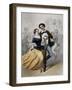 Dancing in Paris, Dancer Pair, France-null-Framed Giclee Print