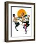 "Dancing in Spring,"March 16, 1929-Sam Brown-Framed Giclee Print