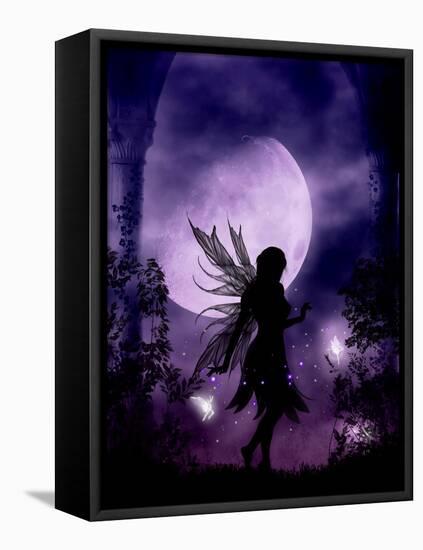 Dancing in the Moonlight-Julie Fain-Framed Stretched Canvas