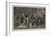 Dancing in the New Year, a Welcome to 1873-Arthur Boyd Houghton-Framed Giclee Print