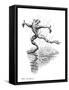 Dancing In the Rain, Conceptual Artwork-Bill Sanderson-Framed Stretched Canvas