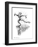 Dancing In the Rain, Conceptual Artwork-Bill Sanderson-Framed Photographic Print