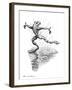 Dancing In the Rain, Conceptual Artwork-Bill Sanderson-Framed Photographic Print