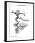 Dancing In the Rain, Conceptual Artwork-Bill Sanderson-Framed Photographic Print