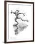 Dancing In the Rain, Conceptual Artwork-Bill Sanderson-Framed Photographic Print