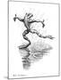 Dancing In the Rain, Conceptual Artwork-Bill Sanderson-Mounted Premium Photographic Print